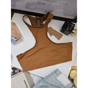 SKIMS Swim High Neck Racerback Top XXS